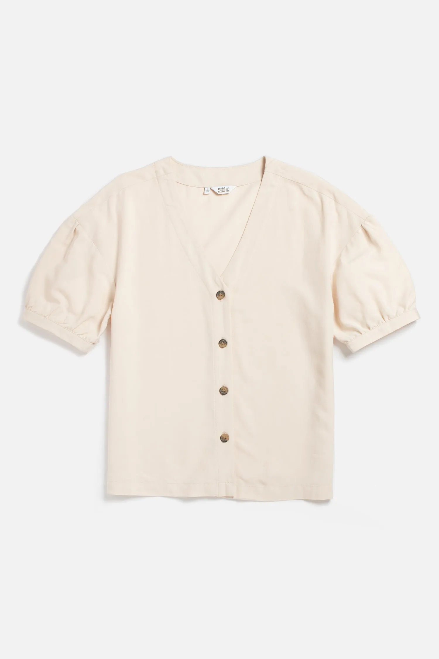 Charlotte Shirt / Cream Poplin