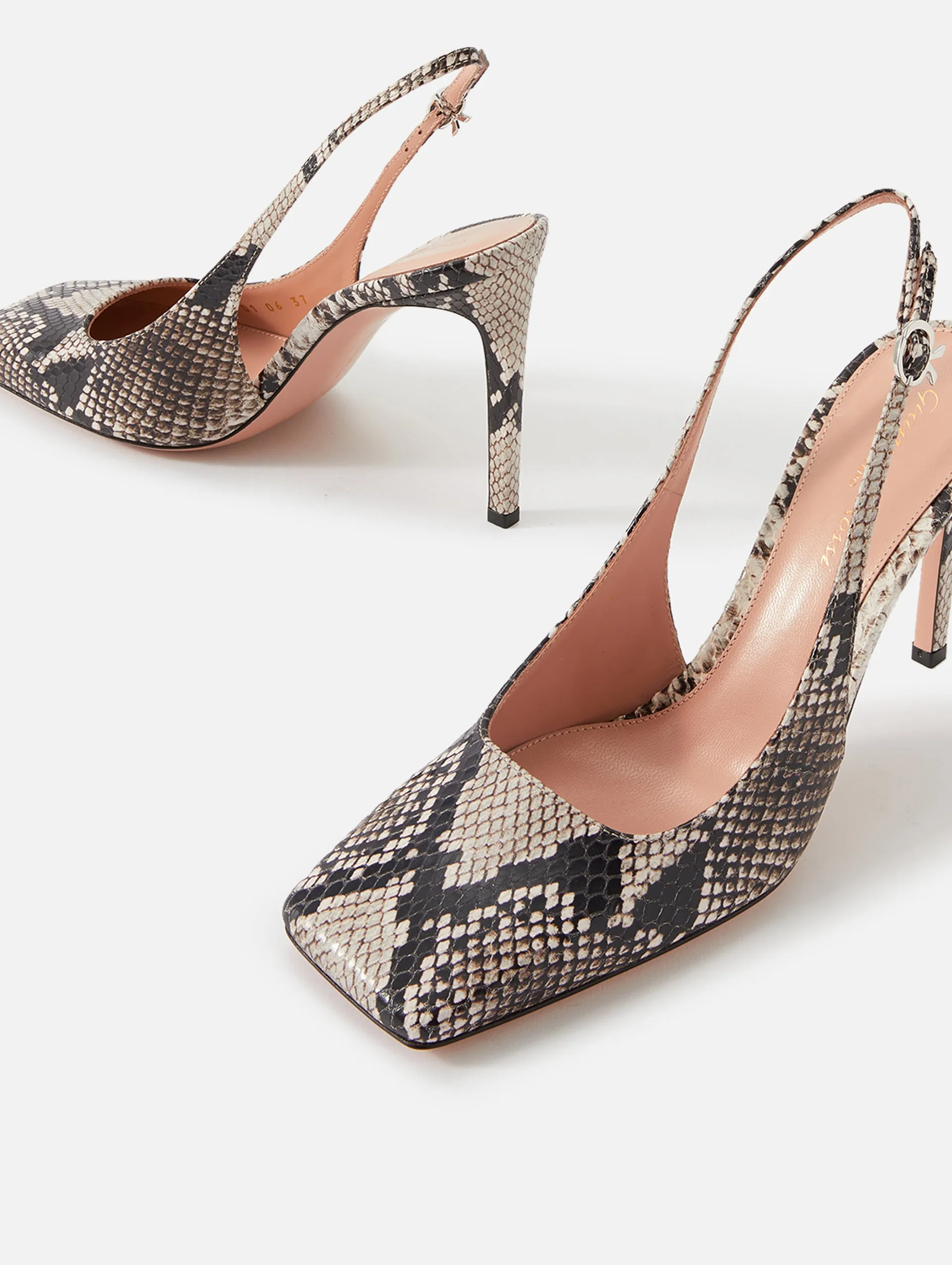 Christina Square Toe Slingback