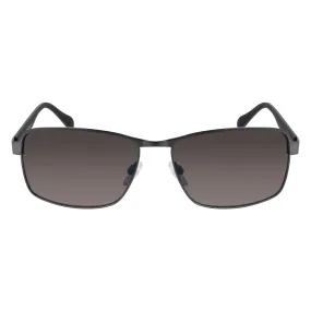 Classic Metal Rectangle Sunglasses - Graphite