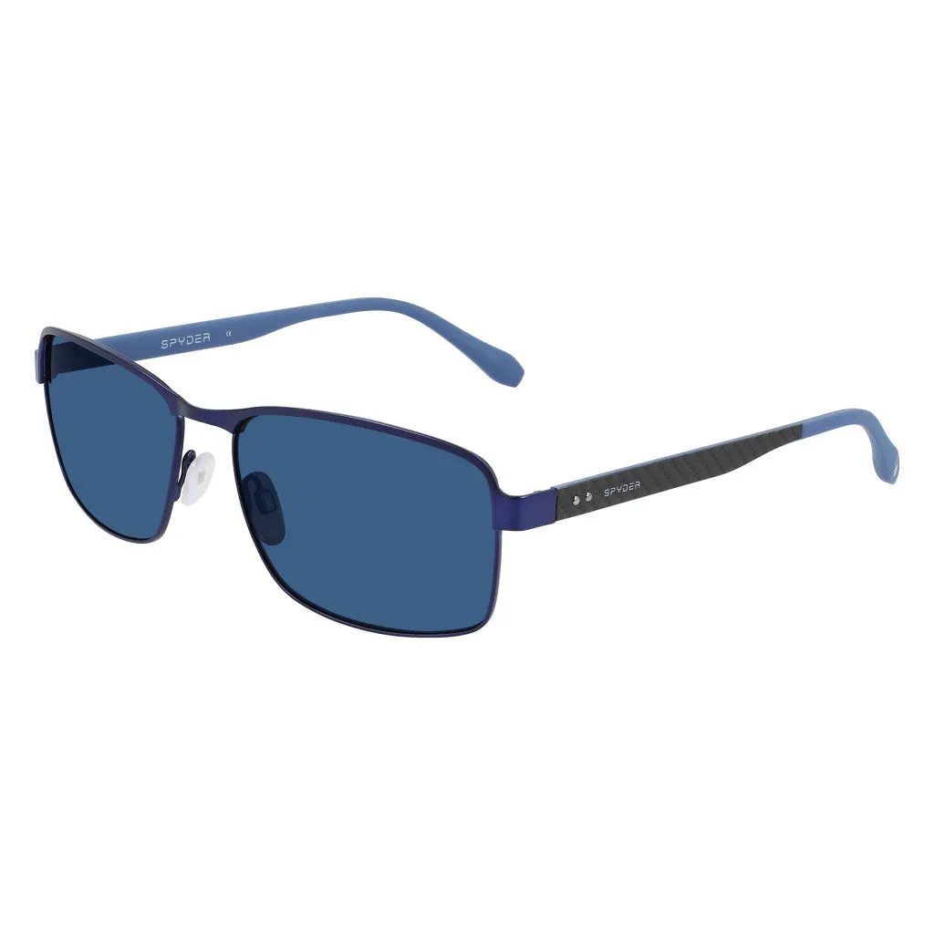 Classic Metal Rectangle Sunglasses - Navy