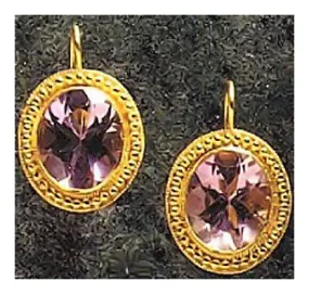 Cornwall Amethyst Victorian Earrings