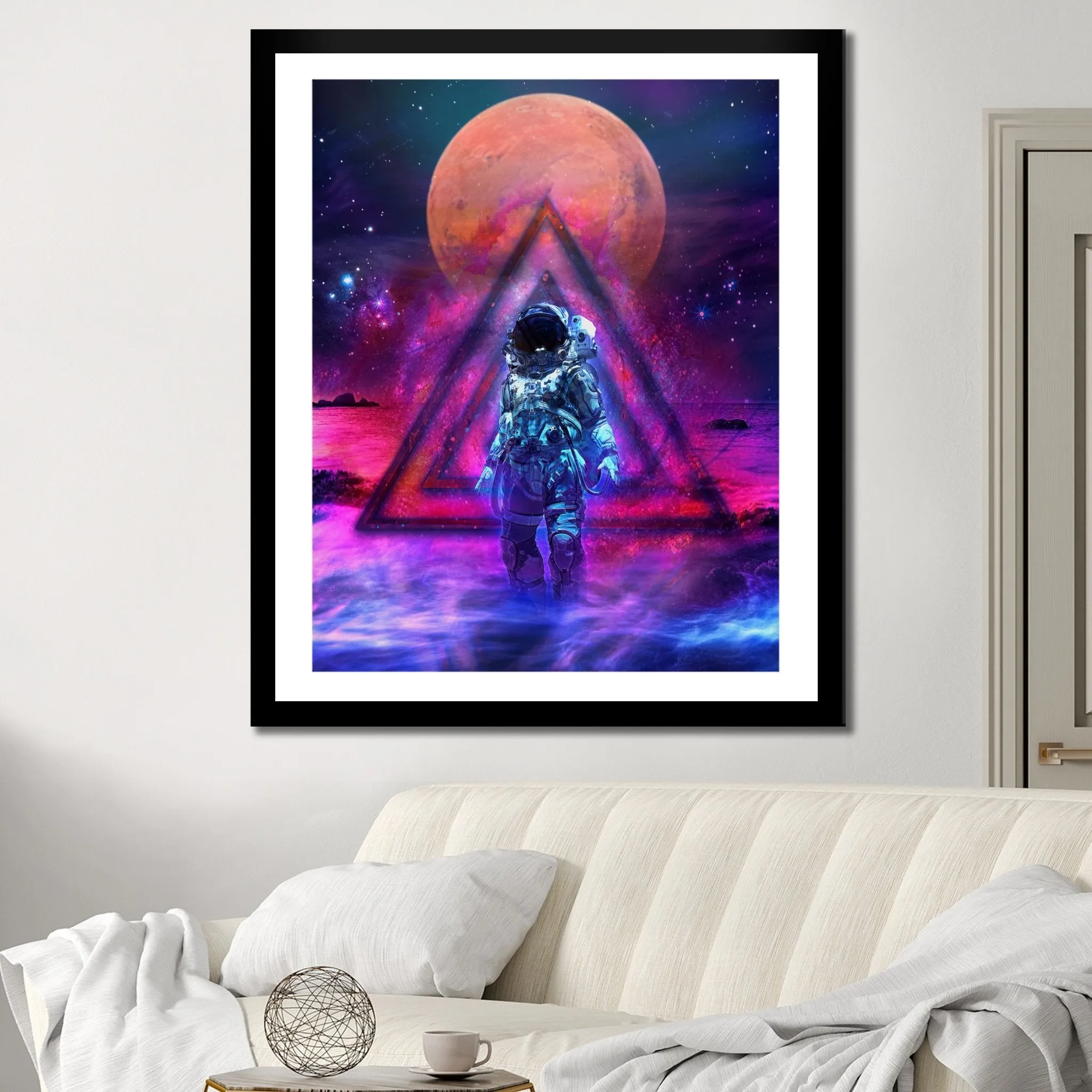 Cosmonaut Semi-gloss Print