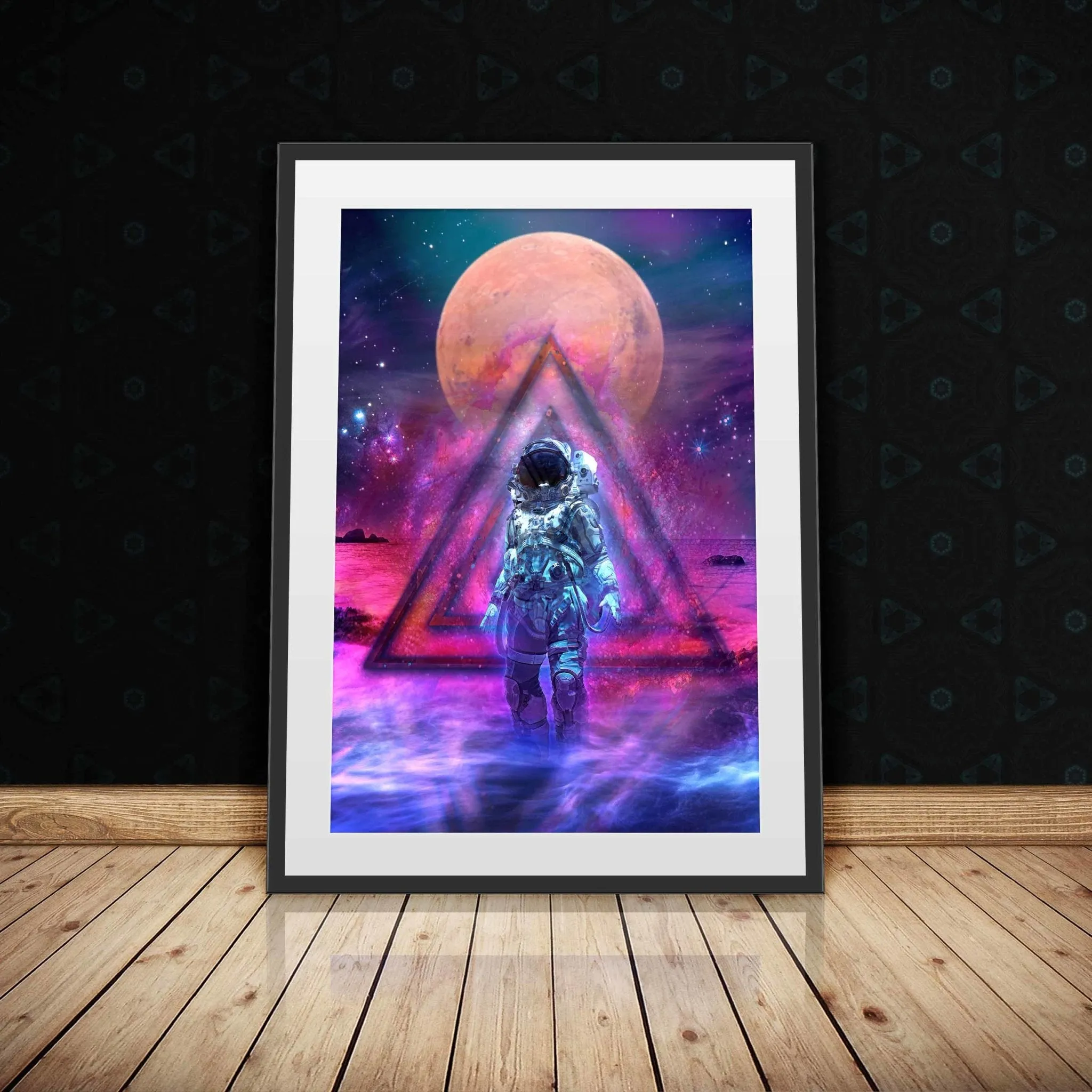 Cosmonaut Semi-gloss Print