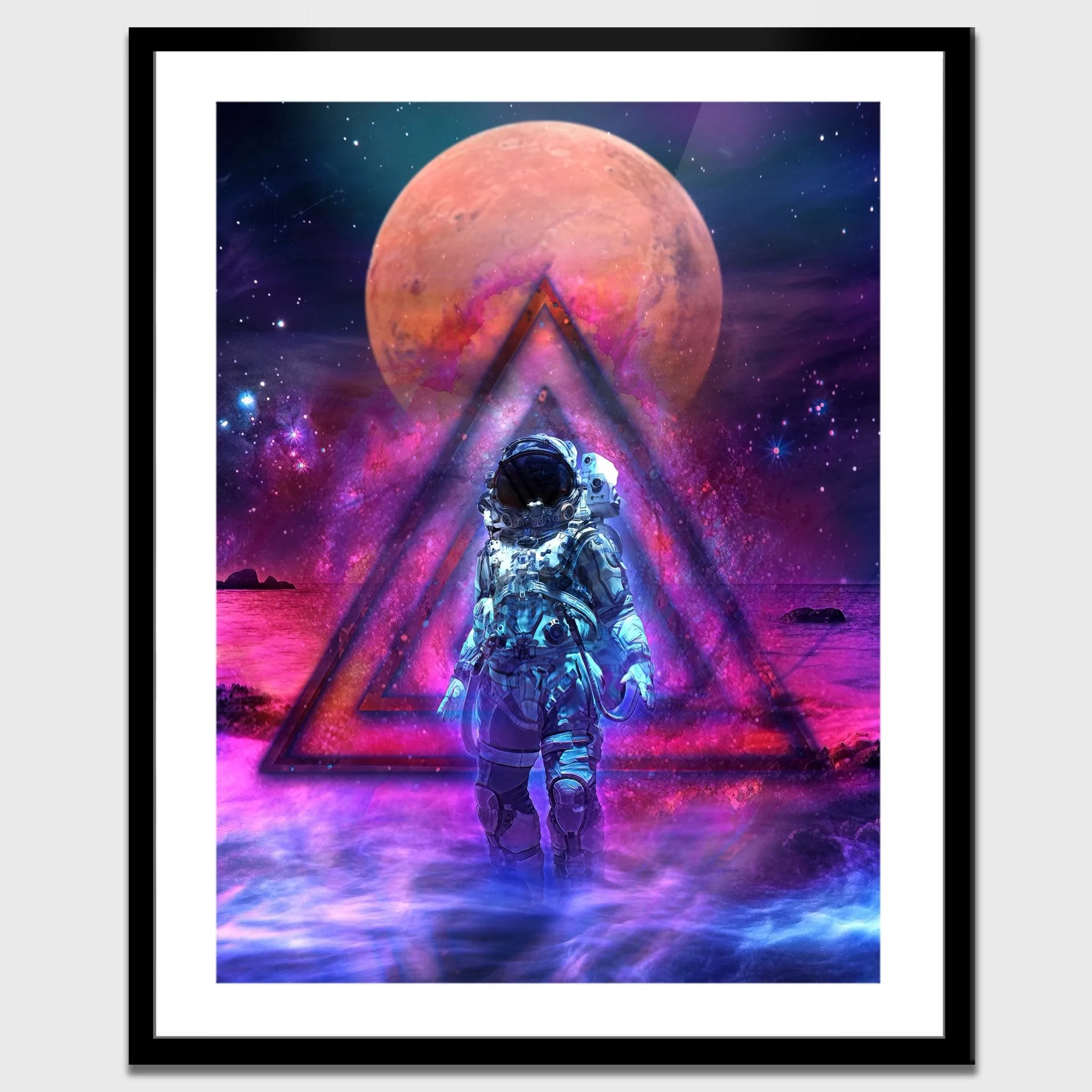 Cosmonaut Semi-gloss Print