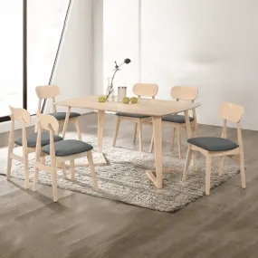 Cyrus Wooden Dining Set (1 6)