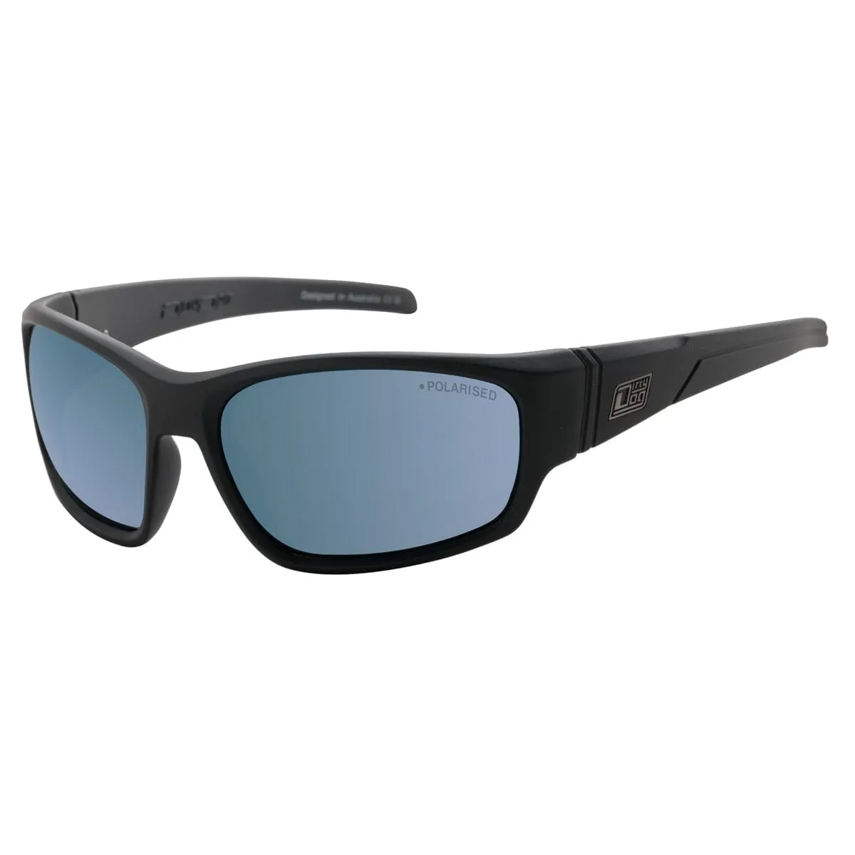 DD Snapper - Satin Black/Ice Blue Mirror Polarised