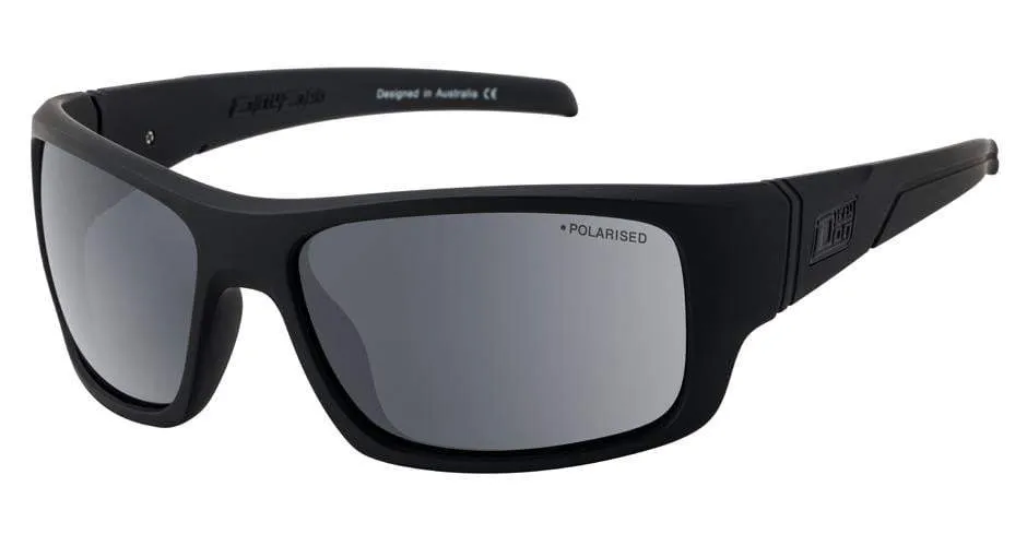 DD Stray - Satin Black/Grey Polarised