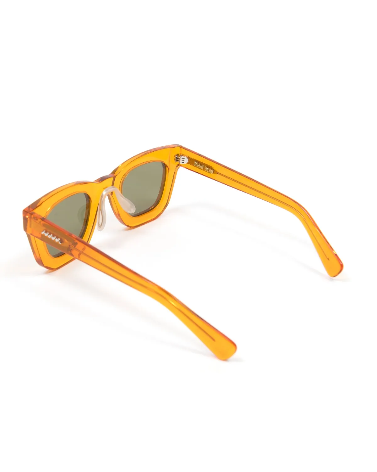 Elia Post Modern Primitive Eye Protection - Orange/Green