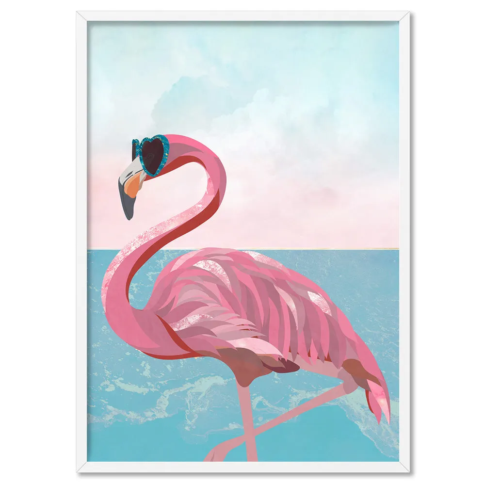 Flamingo Pop - Art Print