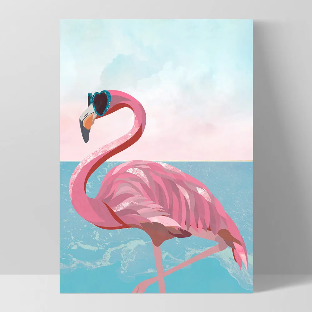 Flamingo Pop - Art Print