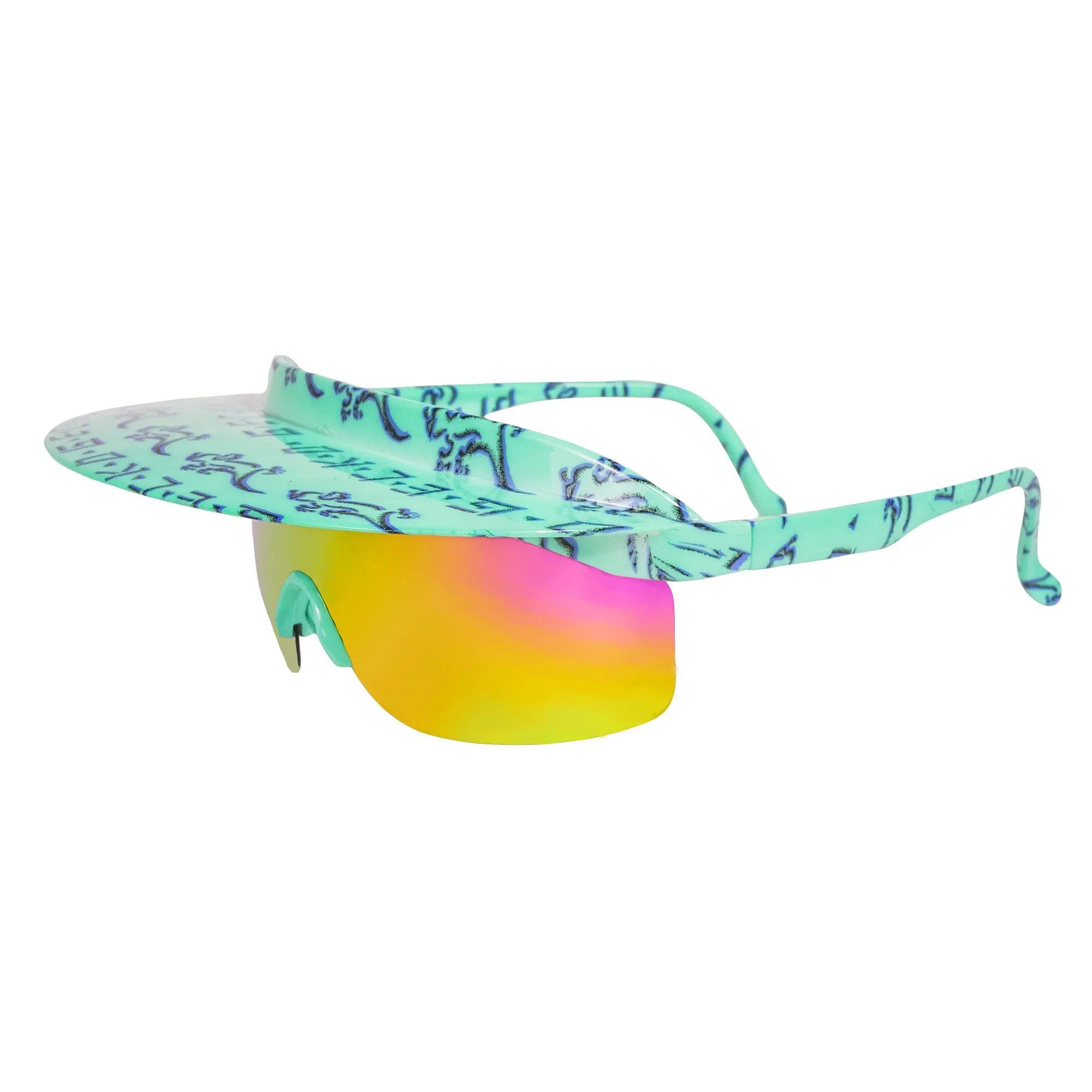 Gecko Hawaii Petro Mint - Visor Shades