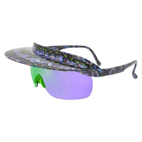 Gecko Multi-Stripe Visor Shades