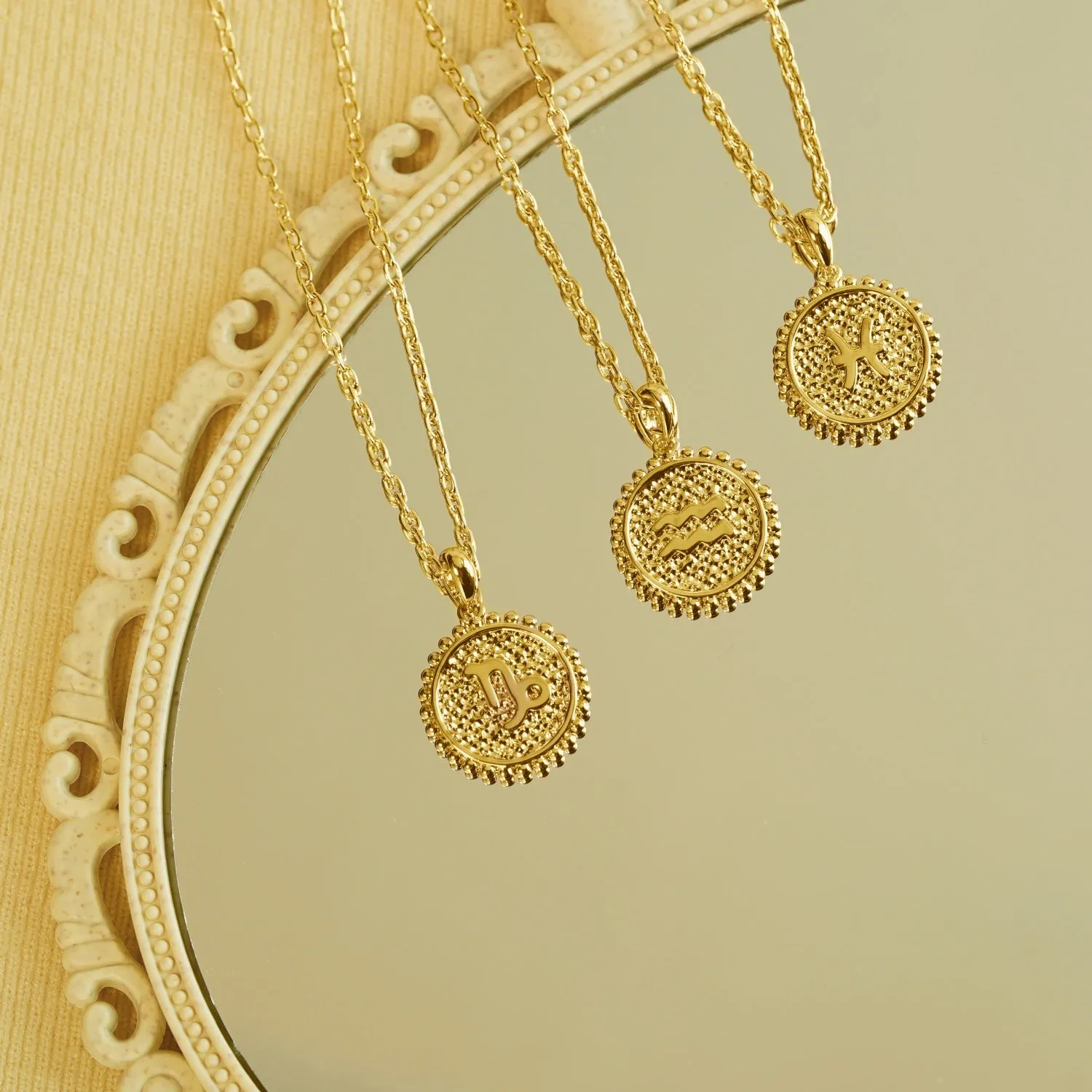 Hammered Coin Necklace