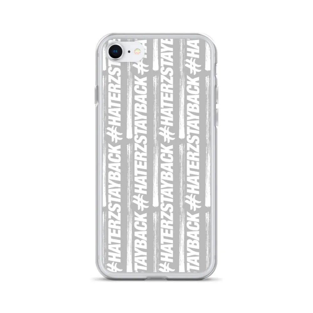 #HaterzStayBack iPhone Case (Grey)