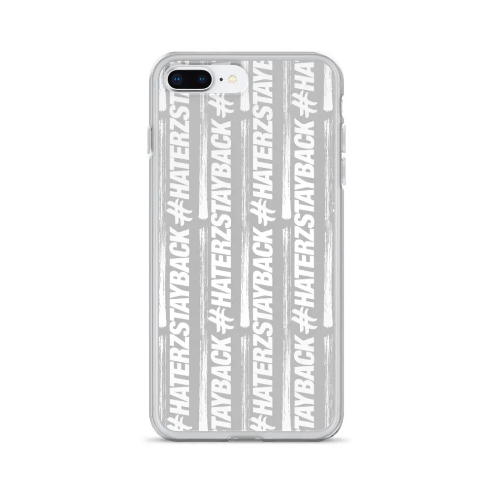 #HaterzStayBack iPhone Case (Grey)