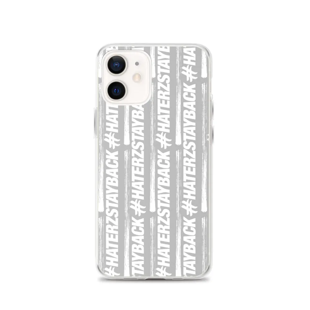 #HaterzStayBack iPhone Case (Grey)