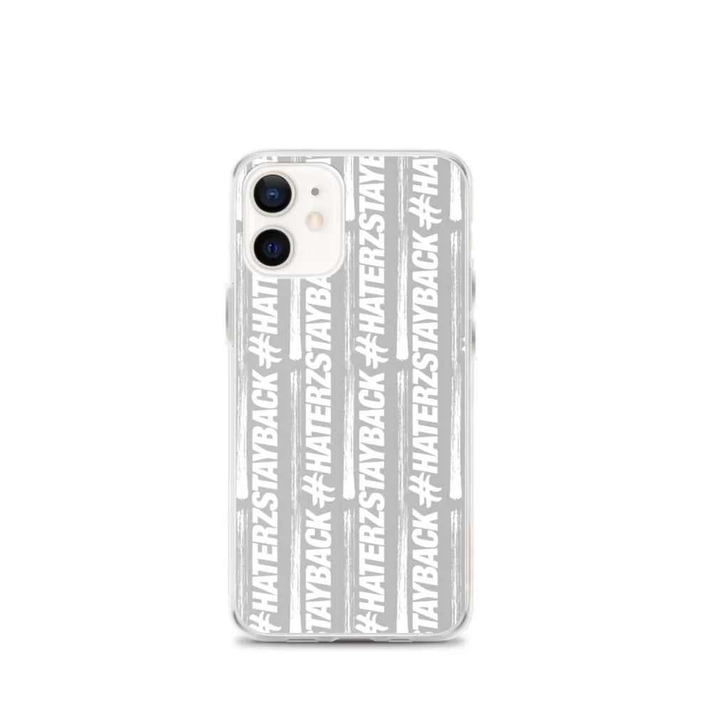 #HaterzStayBack iPhone Case (Grey)