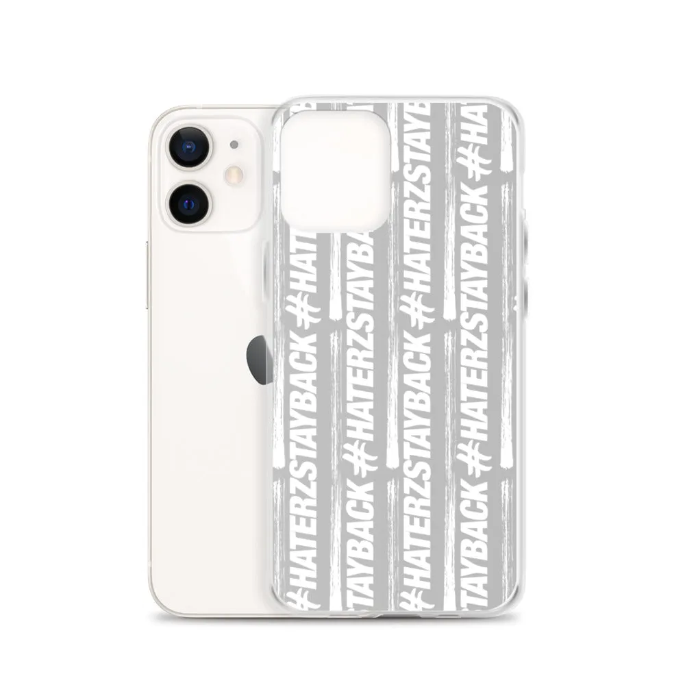 #HaterzStayBack iPhone Case (Grey)