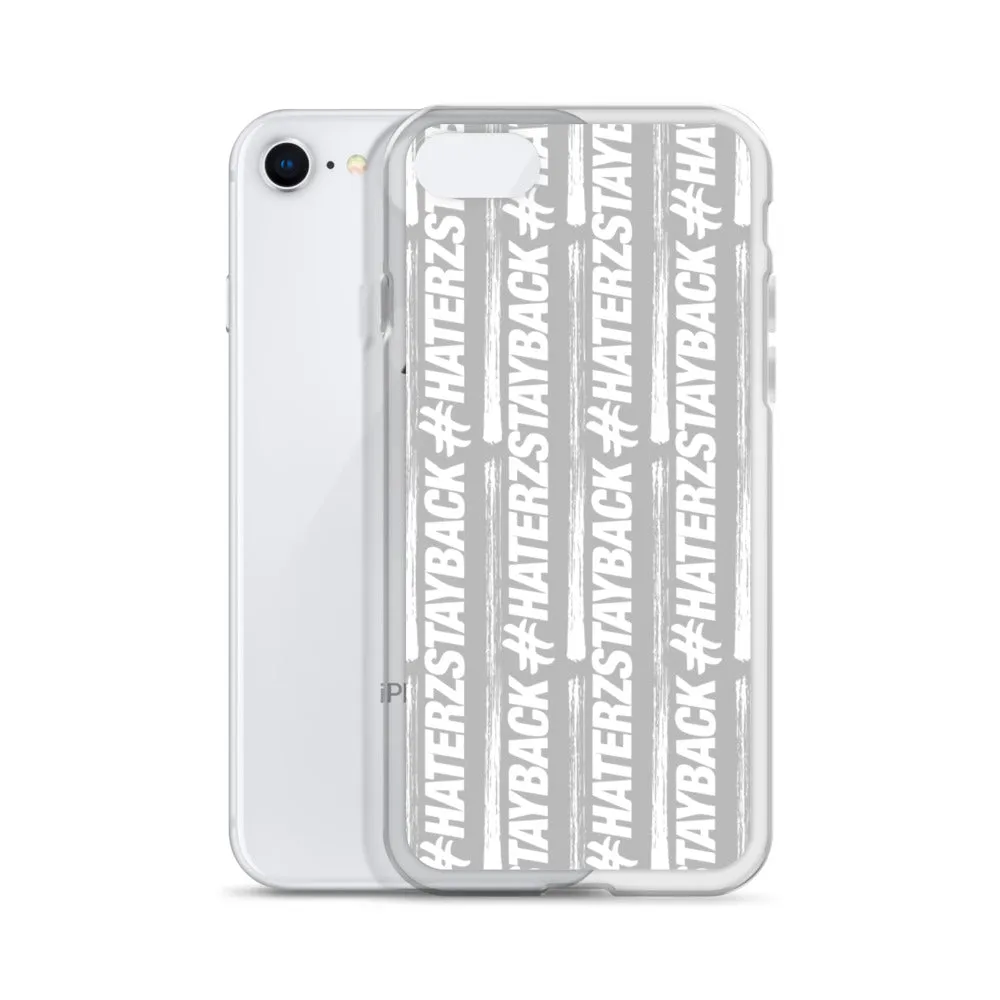 #HaterzStayBack iPhone Case (Grey)