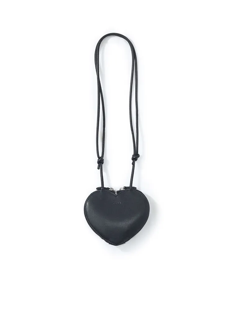 Heart-Shaped Crossbody Bag