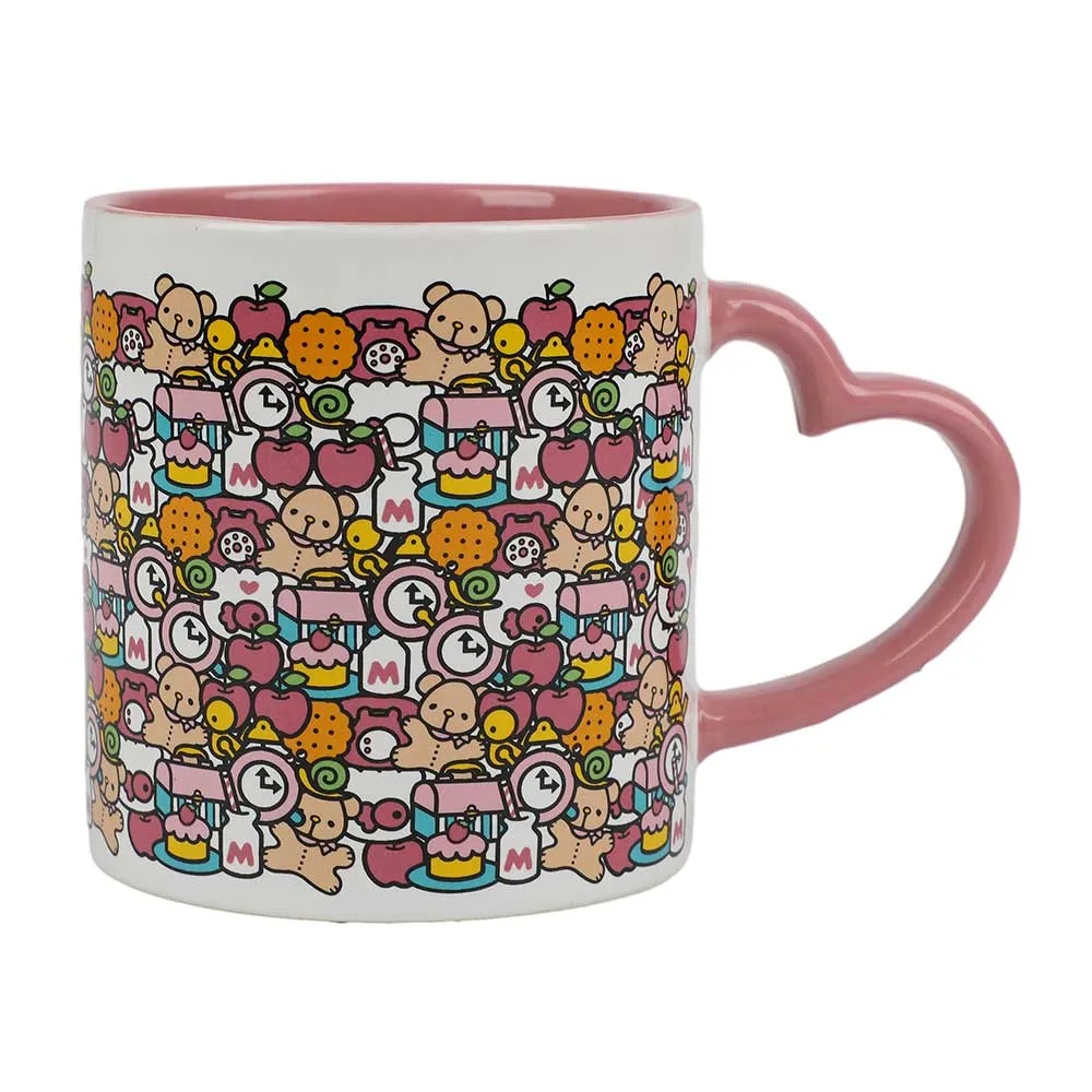 Hello Kitty 16oz Heart Handle Ceramic Mug