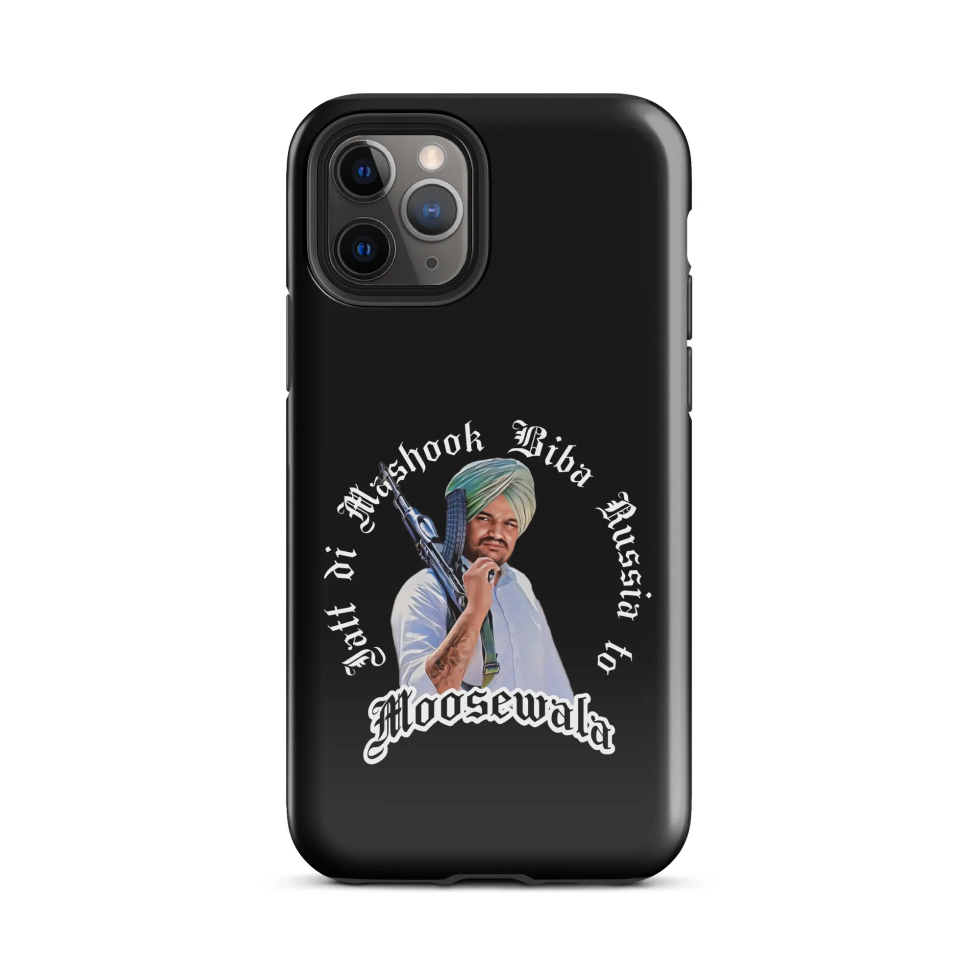 Jatt di mashook Moosewala premium iPhone case