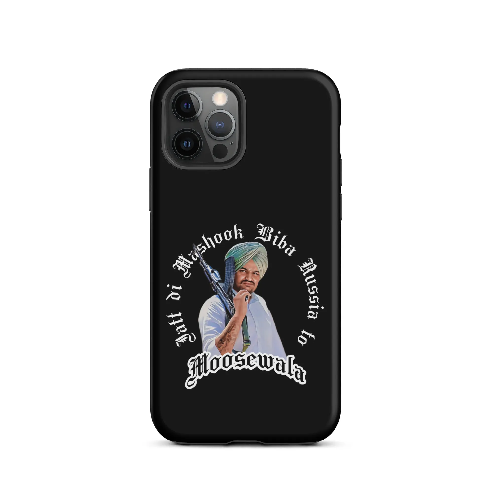 Jatt di mashook Moosewala premium iPhone case