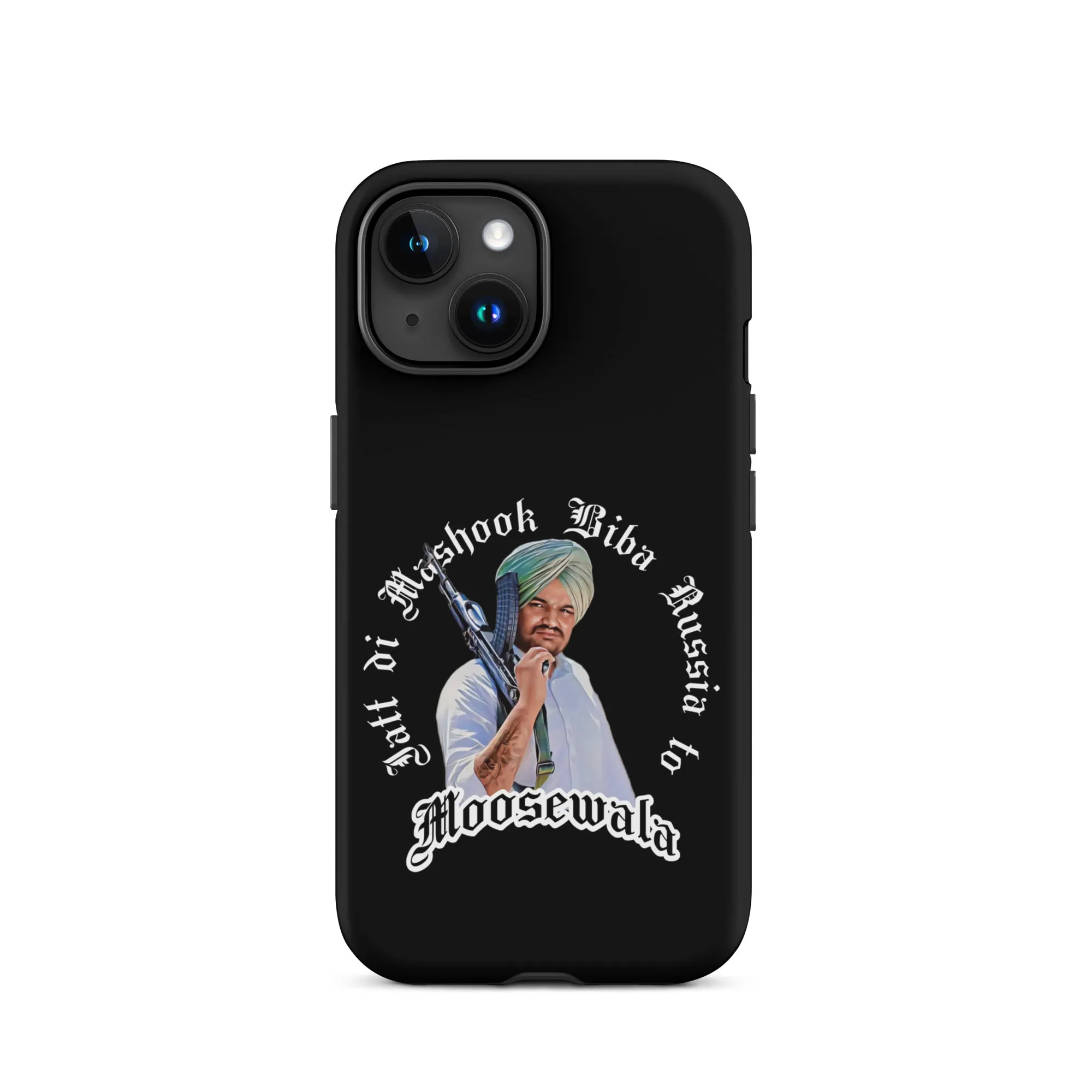 Jatt di mashook Moosewala premium iPhone case