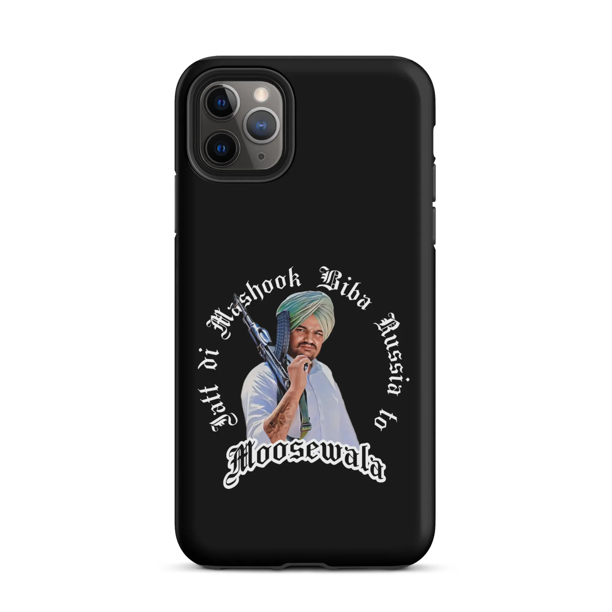 Jatt di mashook Moosewala premium iPhone case