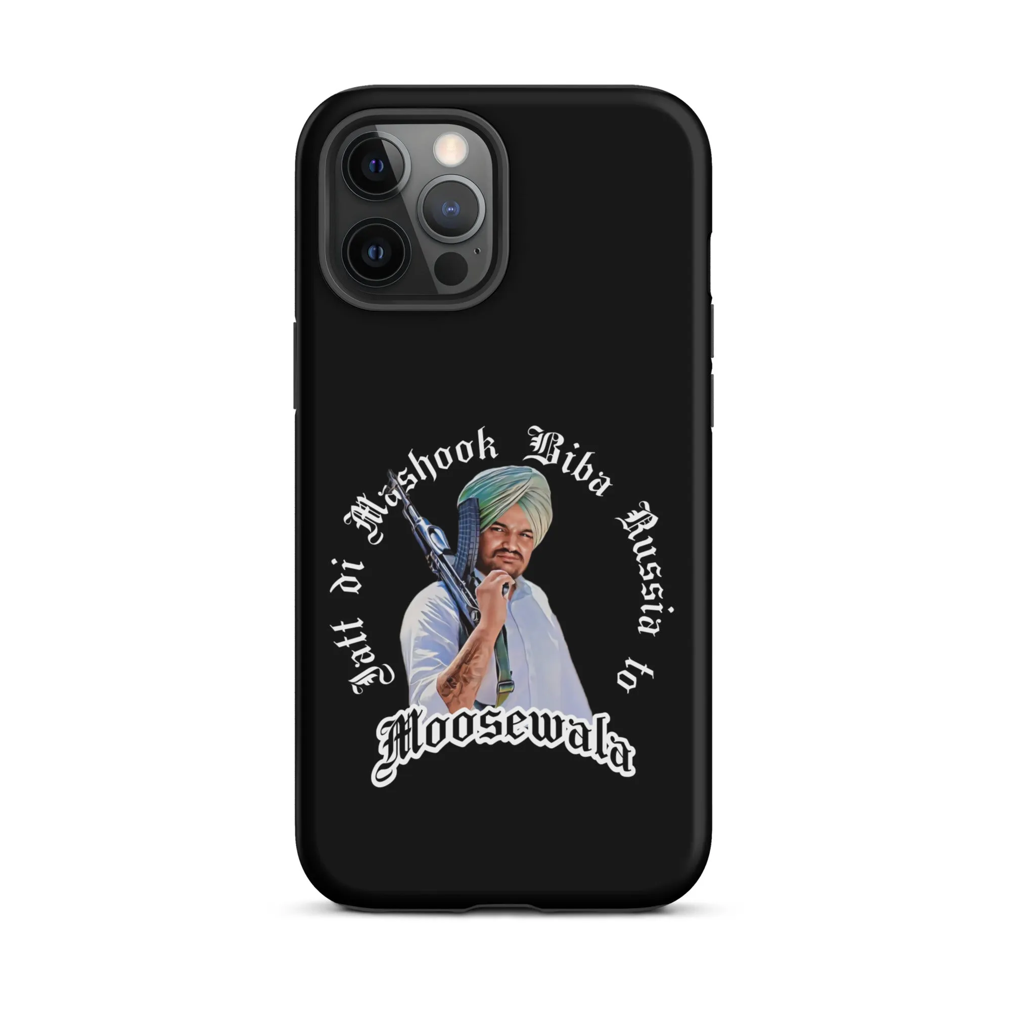 Jatt di mashook Moosewala premium iPhone case