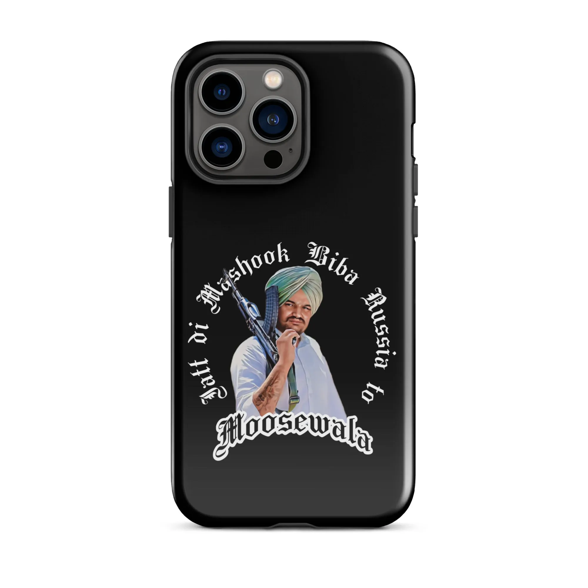 Jatt di mashook Moosewala premium iPhone case