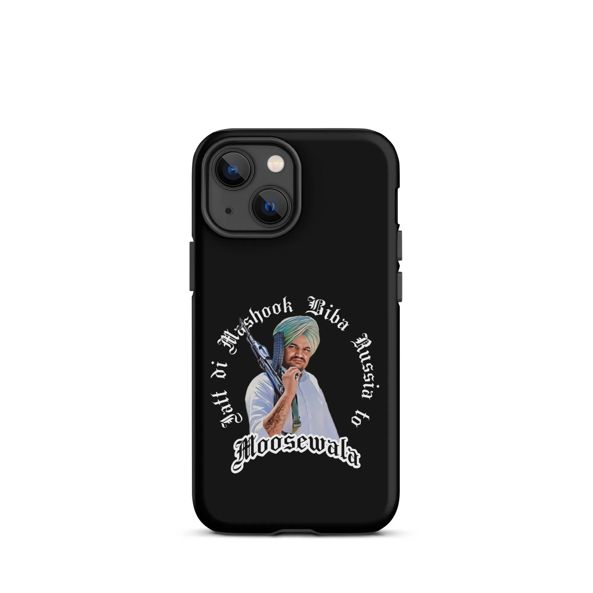 Jatt di mashook Moosewala premium iPhone case