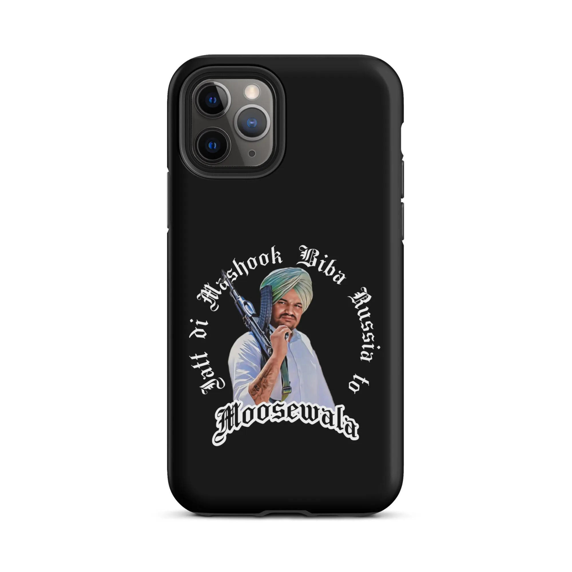 Jatt di mashook Moosewala premium iPhone case