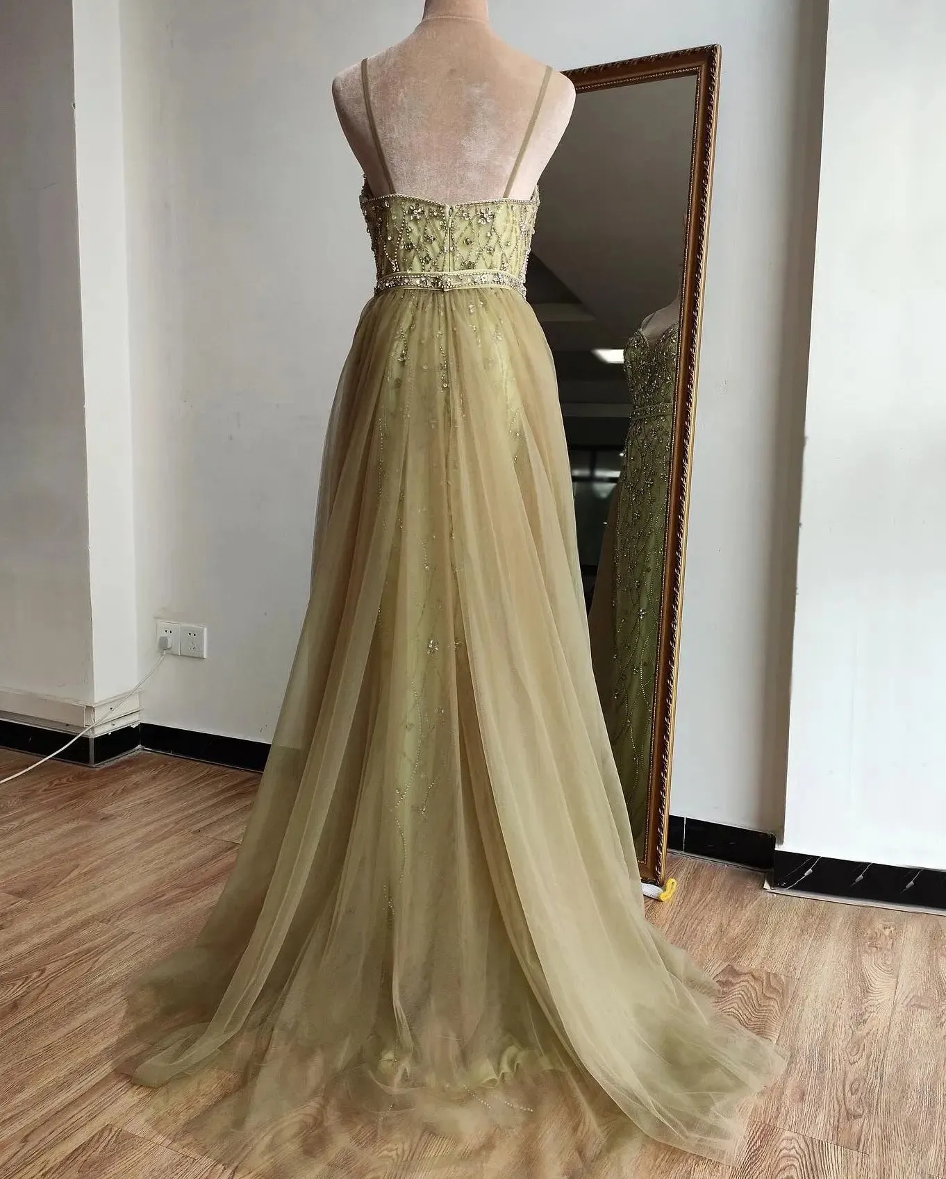 Keira Mermaid Beading Evening Dress