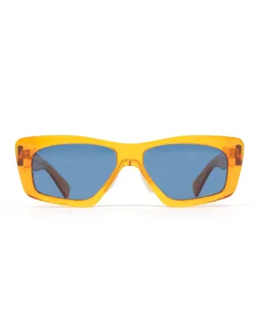 Kopelman Post Modern Primitive Eye Protection - Orange/Blue