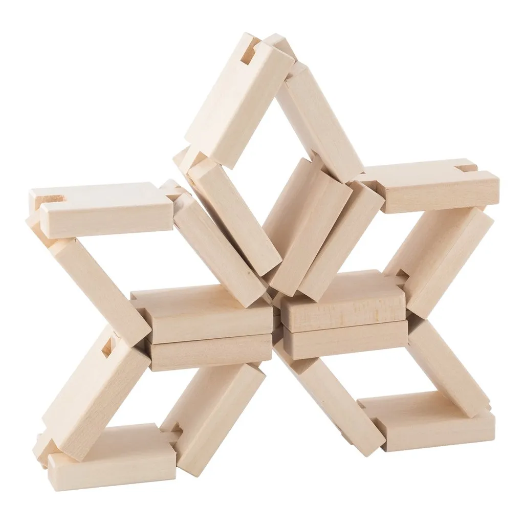 Kubi Dubi Wooden Building Blocks - Smarty