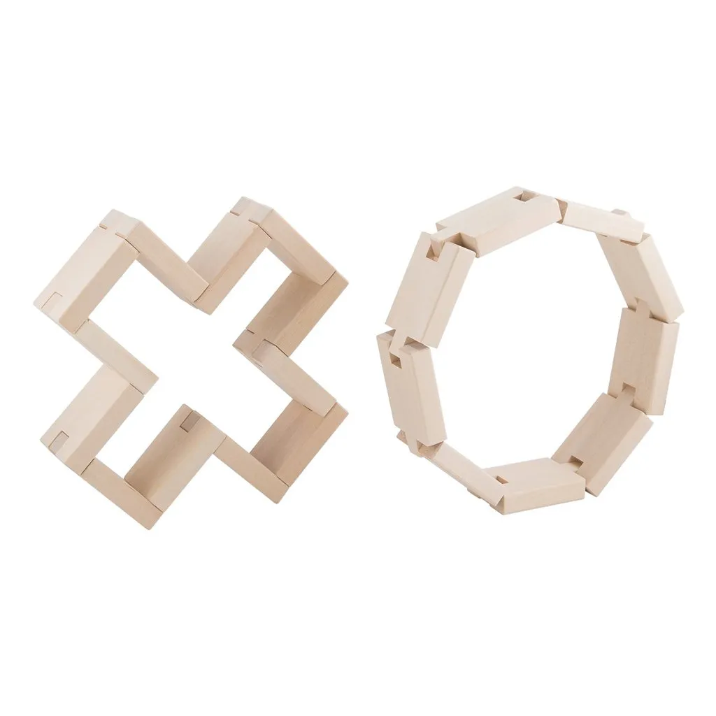 Kubi Dubi Wooden Building Blocks - Smarty