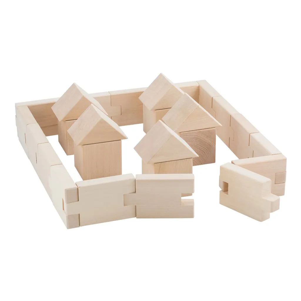 Kubi Dubi Wooden Building Blocks - Smarty