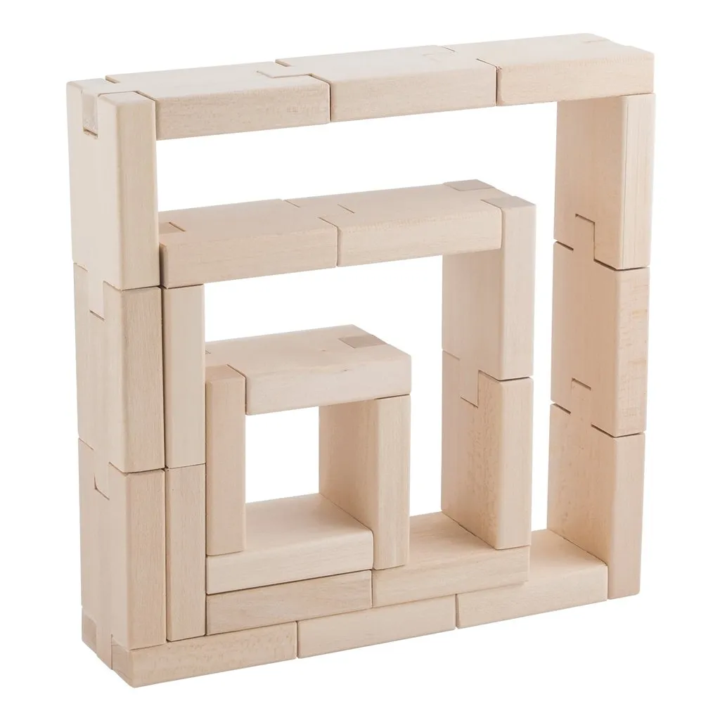 Kubi Dubi Wooden Building Blocks - Smarty