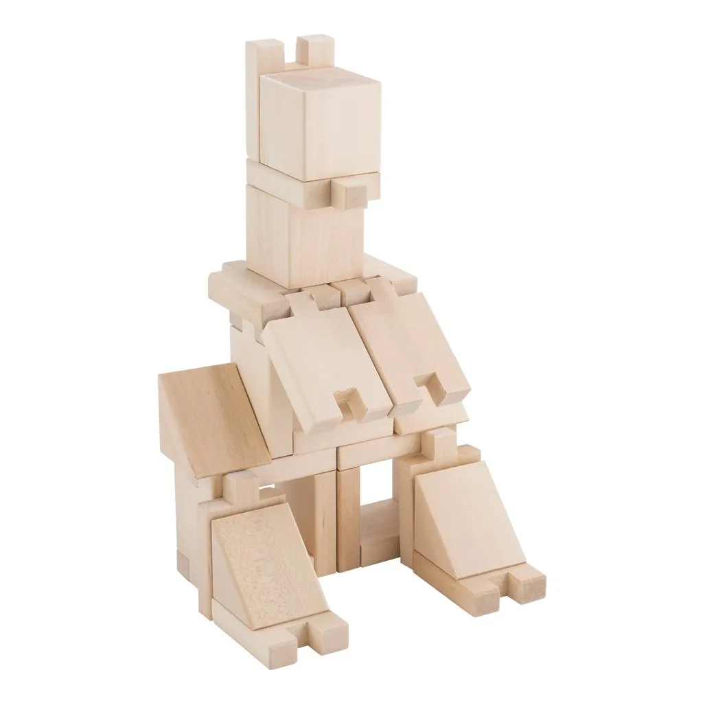 Kubi Dubi Wooden Building Blocks - Smarty