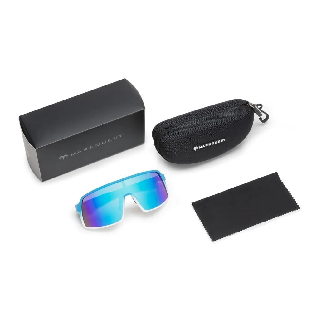 Marsquest Model S Sunglasses - Blue & Blue