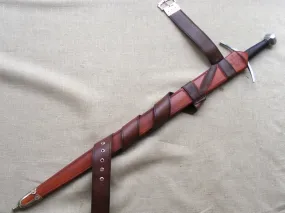 Medieval Z - sword scabbard - Triangular rain flap