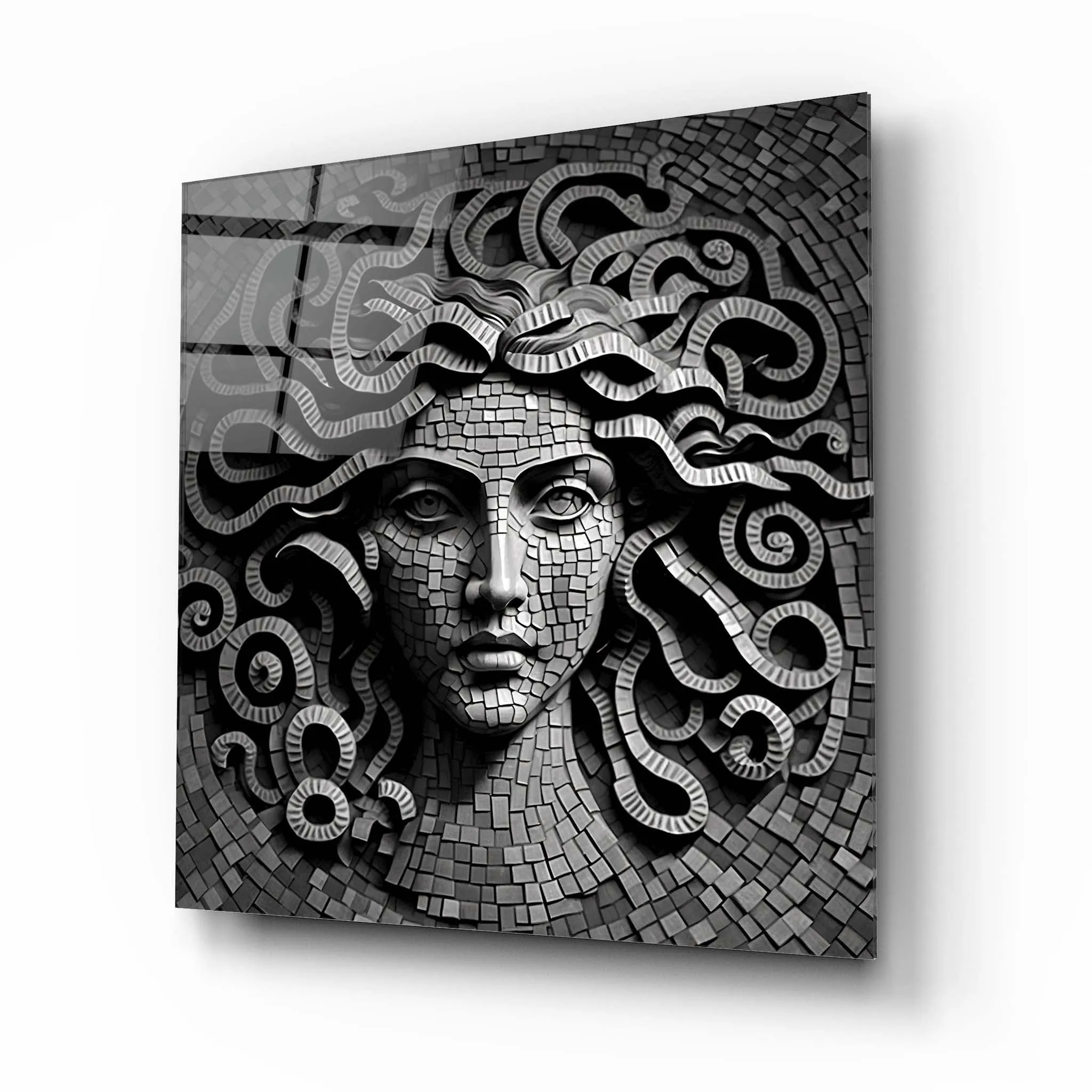 Medusa Glass Wall Art