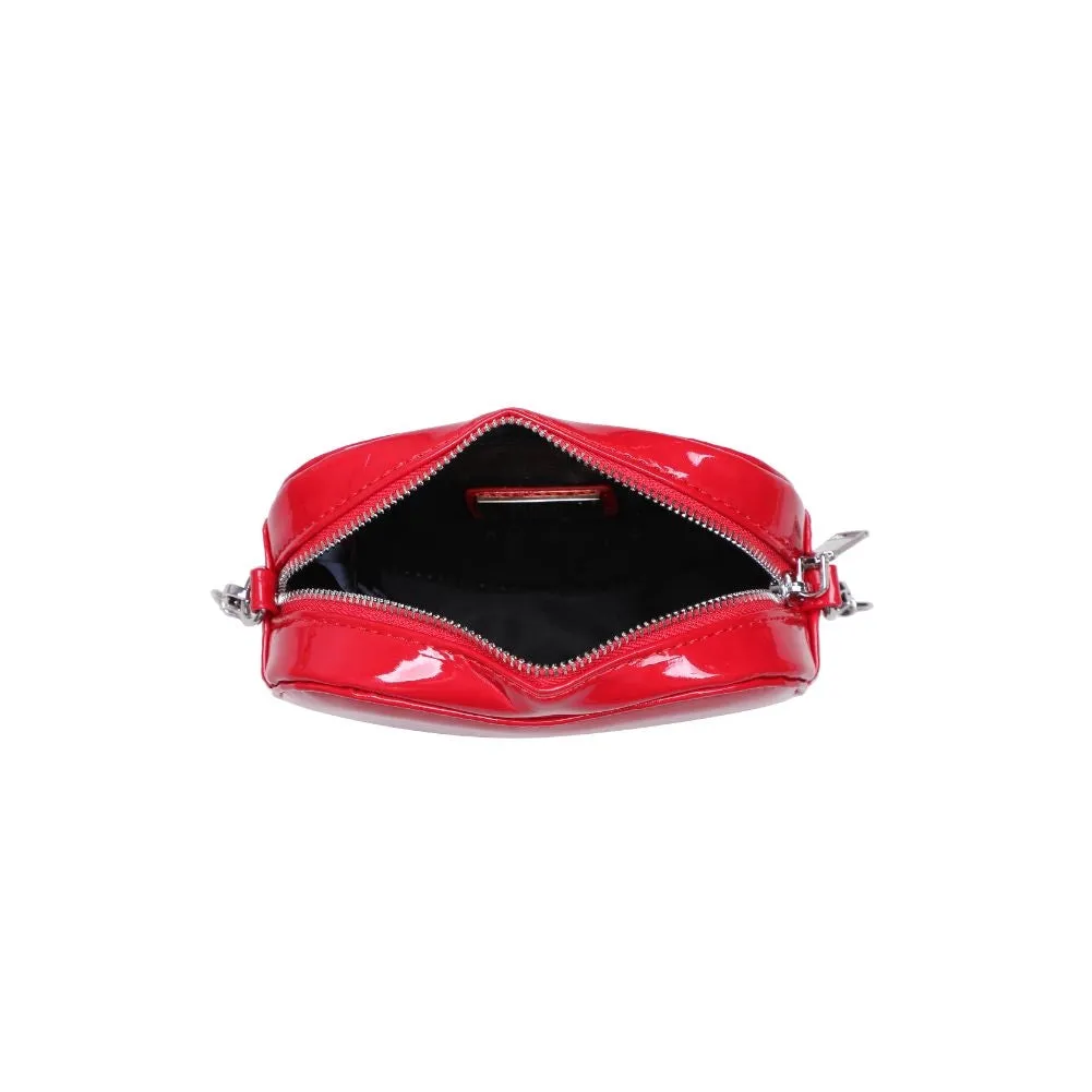 Mi Amore Heart Shaped Bag - Red