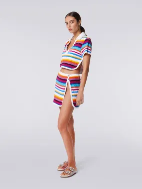 Missoni- Wrap-around Terry Miniskirt