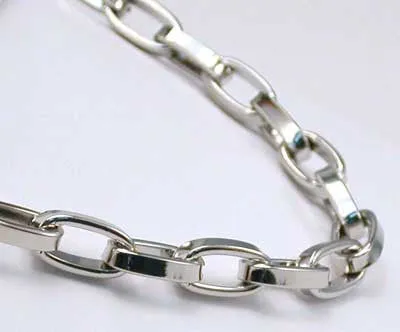 Modern Chrome Necklace