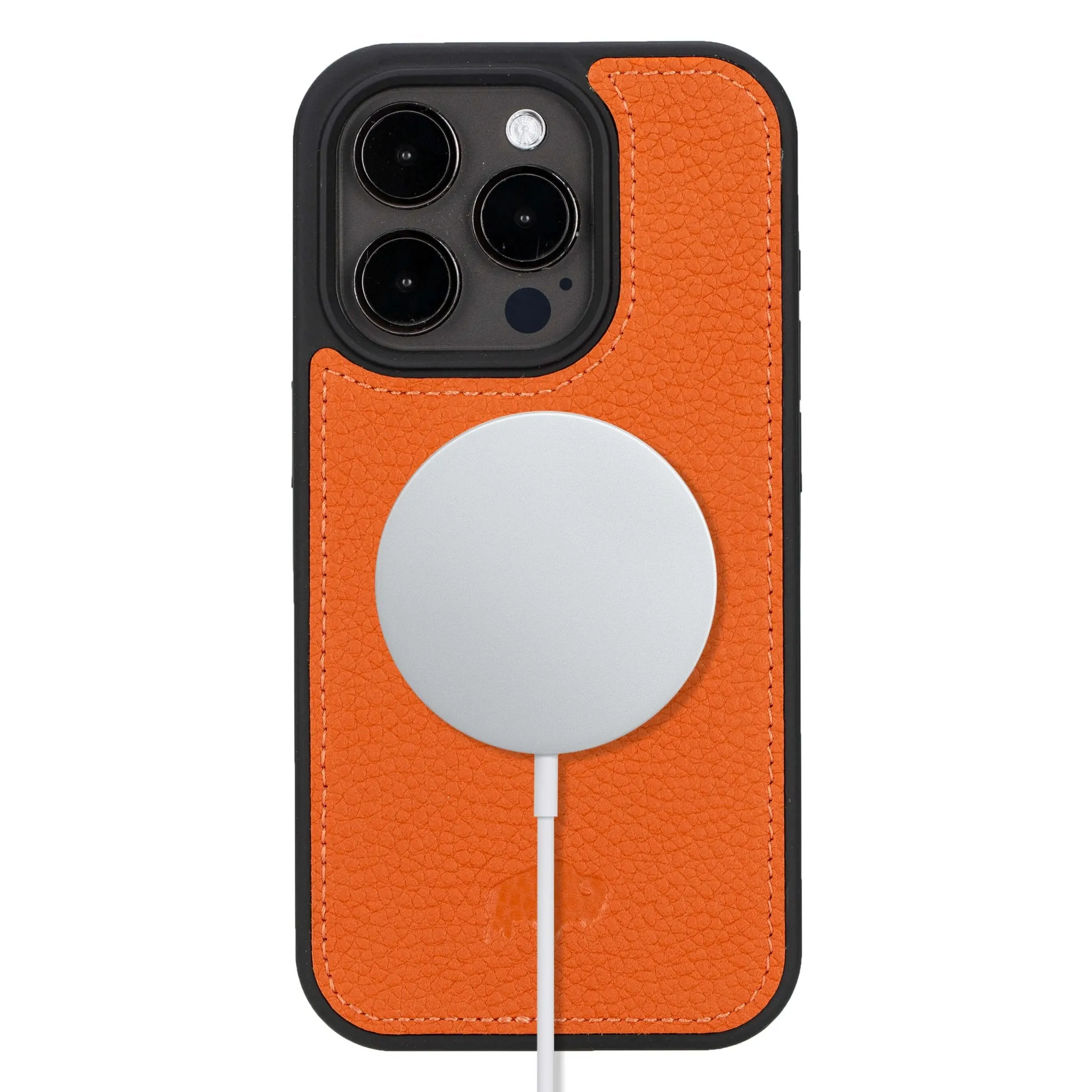 Modern York iPhone 15 Pro Case, Orange