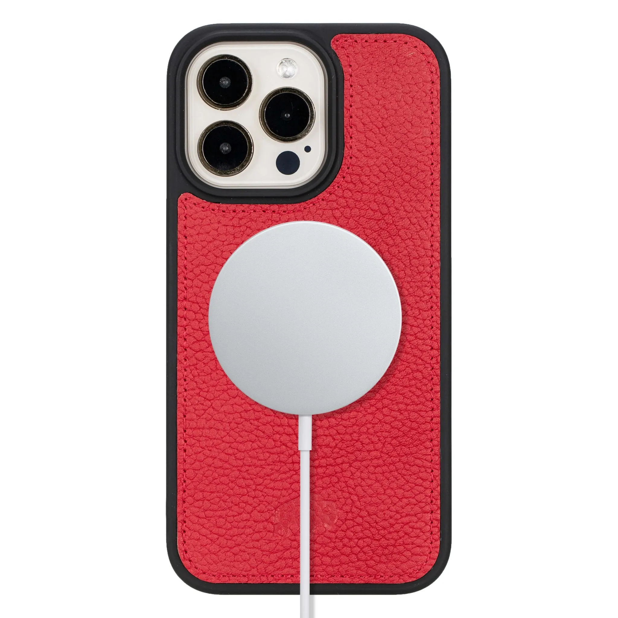 Modern York iPhone 15 Pro Max Case, Red