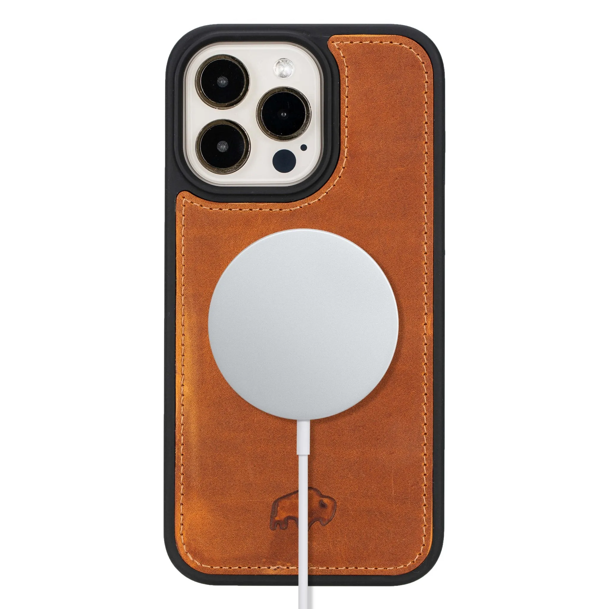 Modern York iPhone 16 Pro Max Case, Golden Brown