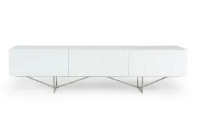 Modrest Blossom Modern White TV Stand